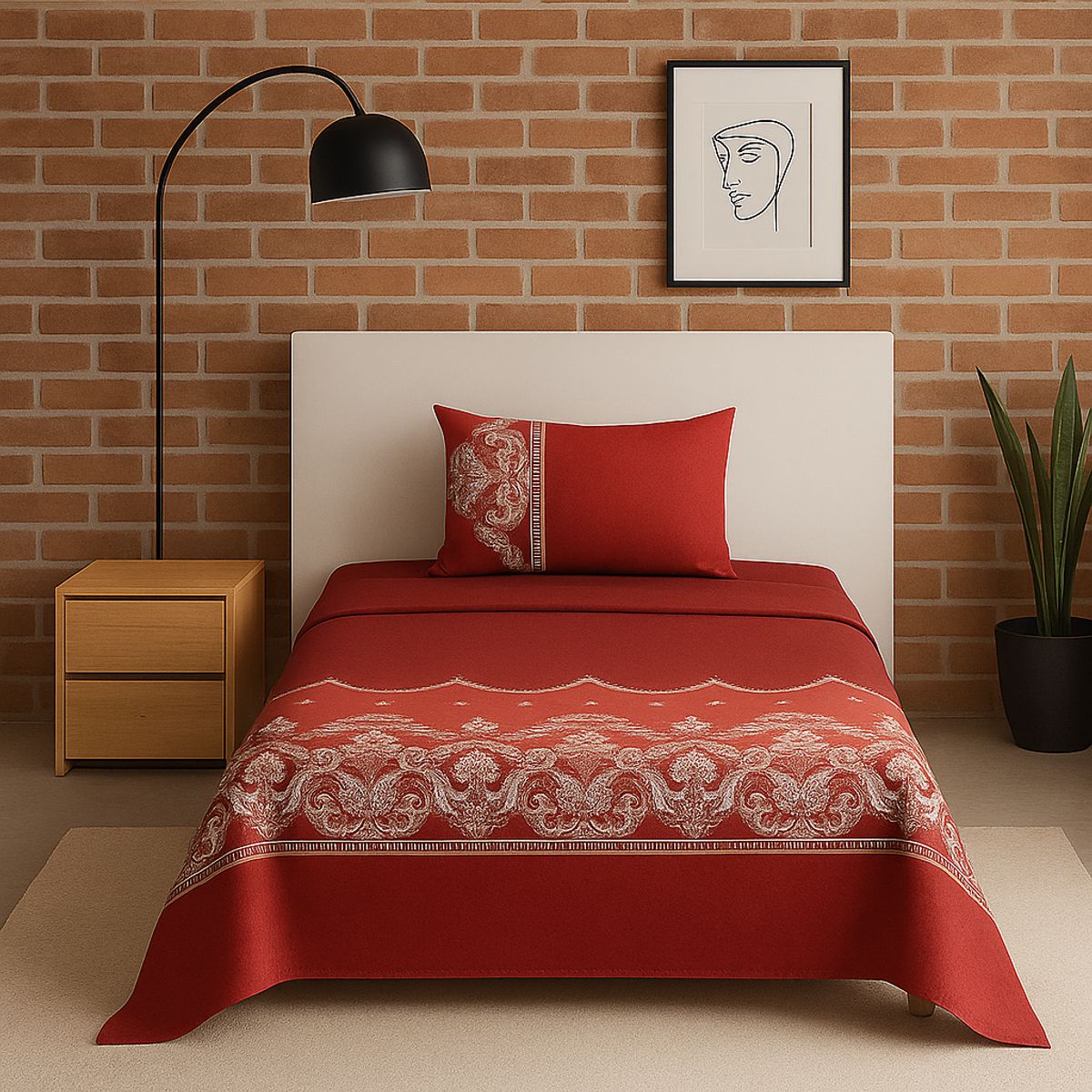 ARMONIA - Juego de sábanas 1½ 144 hilos edición 771 básicas 7EF