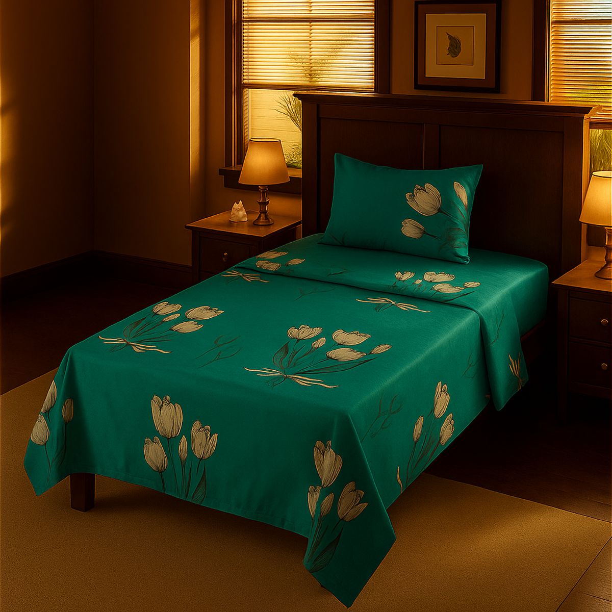 ARMONIA - Juego de sábanas 1½ 144 hilos edición 762 básicas 7EF