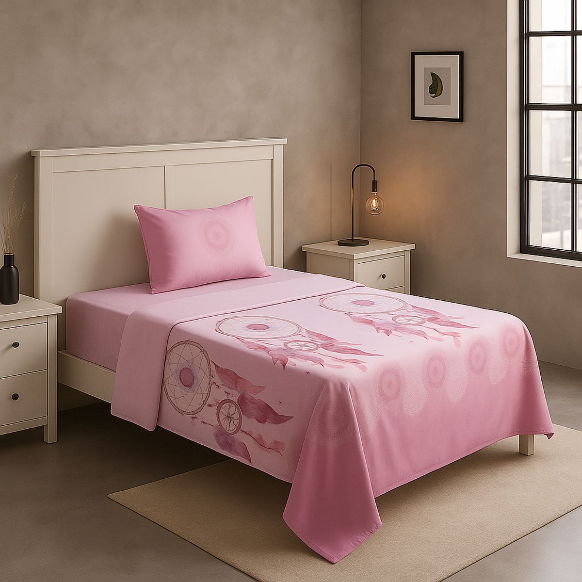 ARMONIA - Set de sábanas 1½ 144 hilos 15 hilos diseño 777 classic 7EF