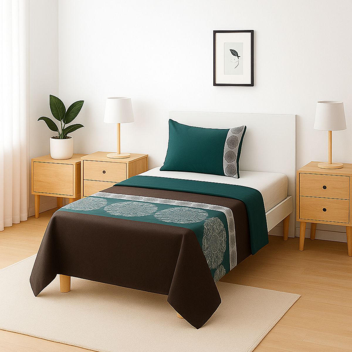 ARMONIA - Sábanas 1½ plazas 144 hilos diseño 770 clásicas