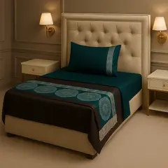 ARMONIA - Set de sábanas 1½ 144 hilos diseño 776 classic