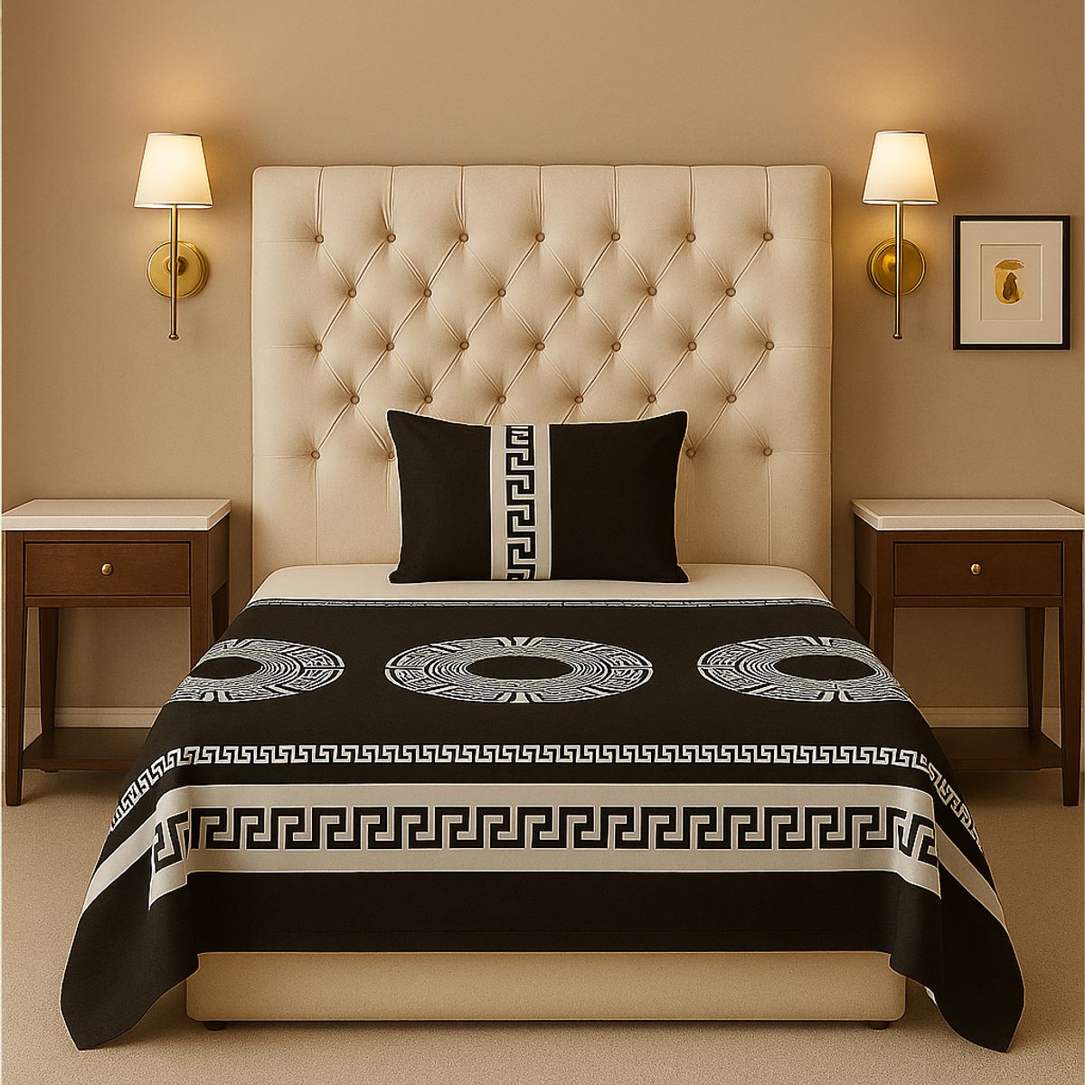 ARMONIA - Set de sábanas 1½ 144 hilos diseño 773 classic