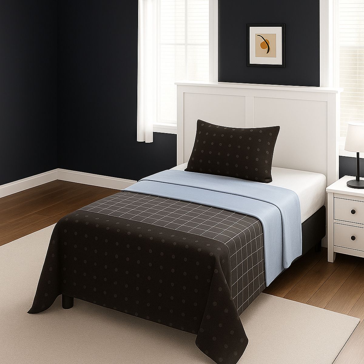 ARMONIA - Juego de sábanas 1½ 144 hilos Juego edición 769 básicas