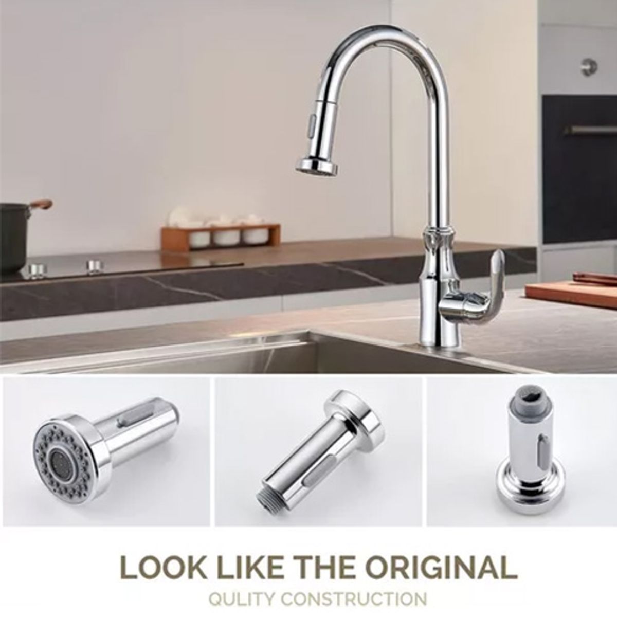 KINDA NICE - Boquilla Repuesto Llave Monomando Lavaplatos Llave De Cocina