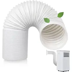 KUANGYE - Tubo O Manga Aire Acondicionado PP Portátil Universal 15cmx2M flexible C alambre