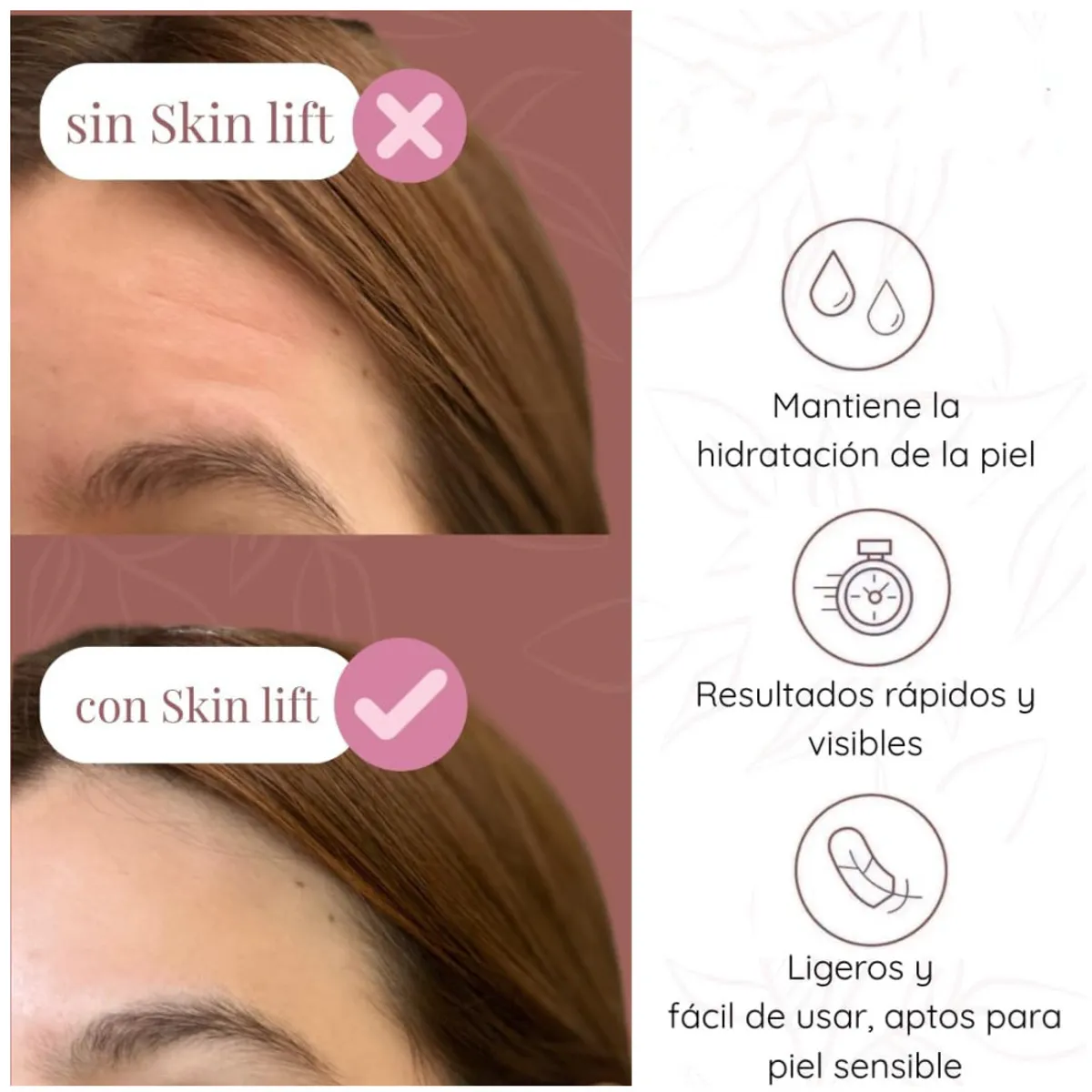 KUANGYE - Parche Silicona Reutilizable Arrugas Frentepechocuello - Todo Tipo De Piel