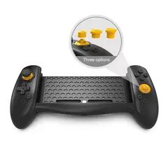 DOBE - Mando Grip para Switch Conexión AUTO por USBC, Carga Rápida, Gyro 6 Ejes y Vibración Ajustable