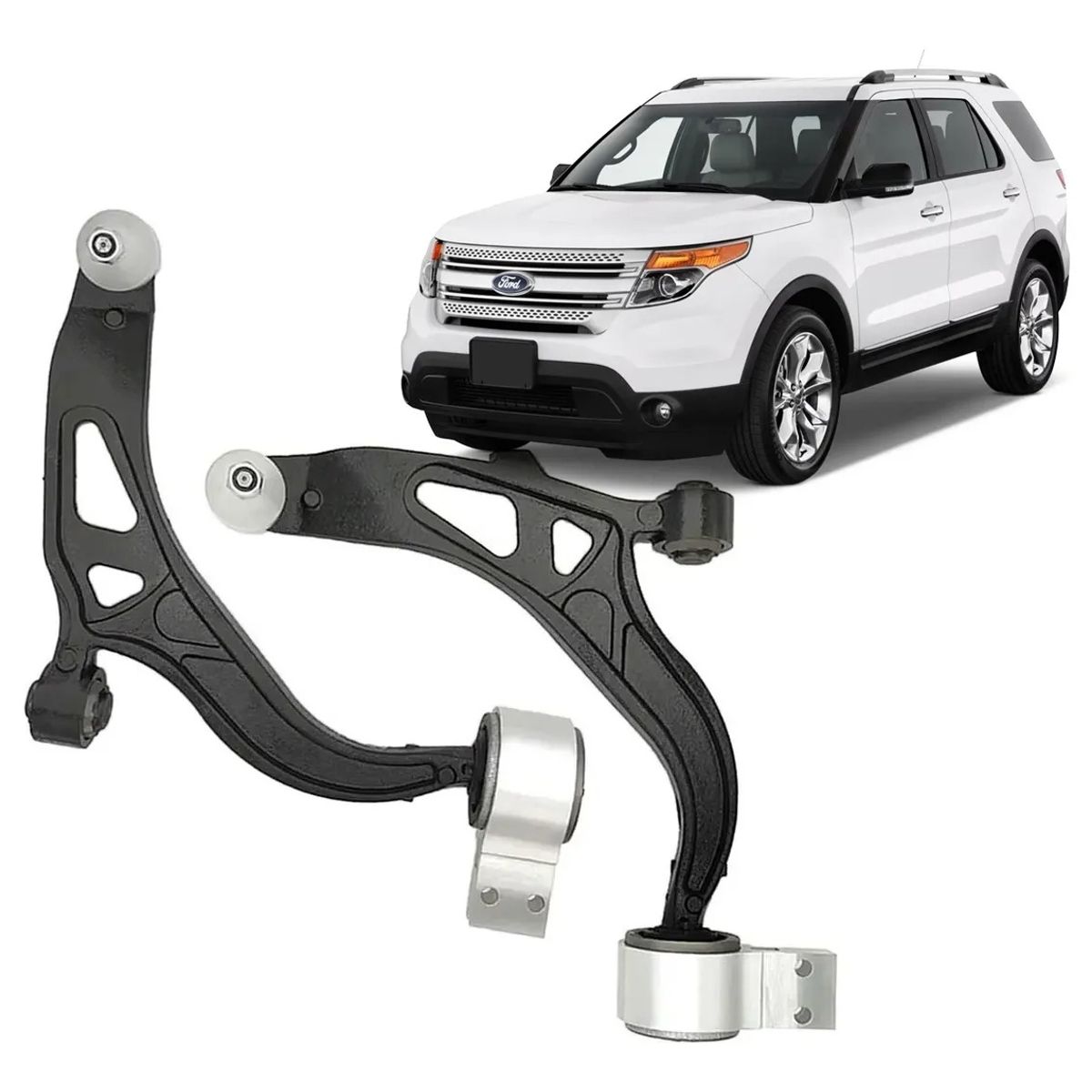 GENERICO - Bandejas Inferiores Para Ford Explorer 2.0 2.3 3.5 2011-2019