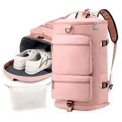 LUKOVEE - Bolso De Viaje Multiusos Mochila Impermeable Gran Capacidad