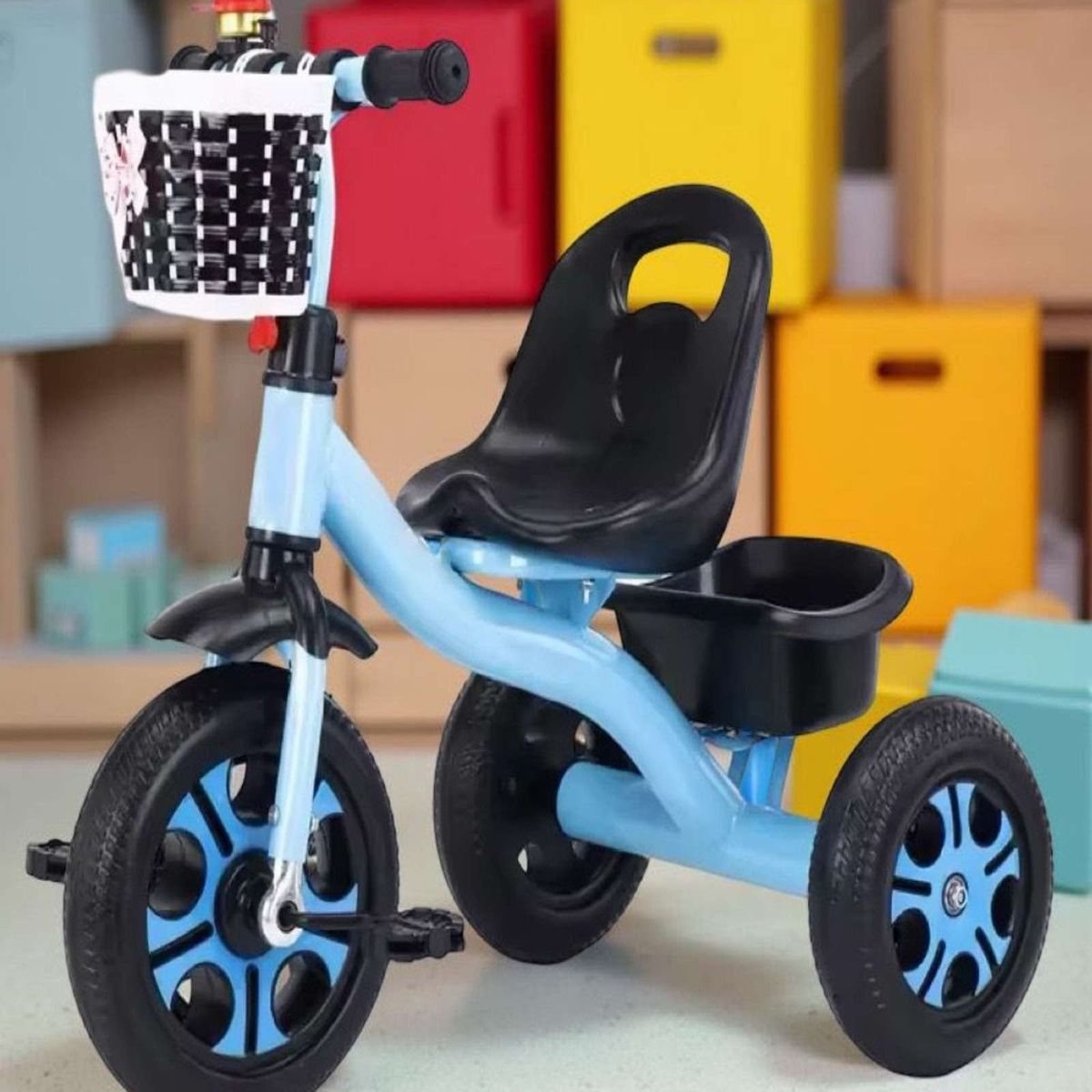 GENERICO - TRICICLO BICICLETA NIÑO NIÑA INFANTIL AZUL