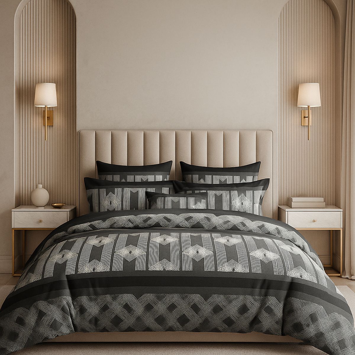 ARMONIA - Sábana 2 Plazas 800 Hilos Diseño Americano 834I 7EF