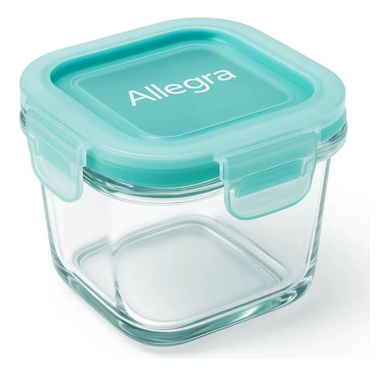 ALLEGRA - Pack 6 Potes Pequeños / Mini Taper De Vidrio Hermeticos 210cc.