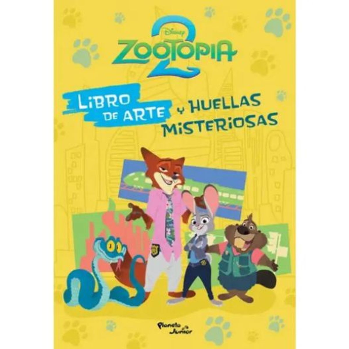 PLANETA JUNIOR - Zootopia 2 Libro De Arte Y Huellas Misteriosas
