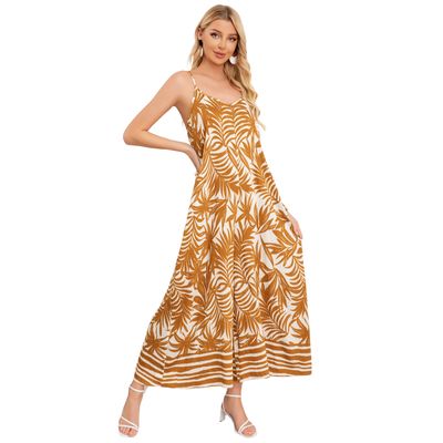 Imagen 2 del producto Enterito Palazzo Mujer Con Tirantes Ajustables Y Bolsillos 3353