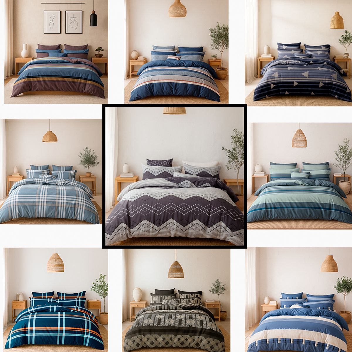 ARMONIA - Sábana King 800 Hilos Diseño Americano 833H 7EF