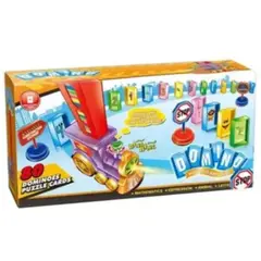 GENERICO - Tren Domino Automático Ficha Juguete Niño Coche