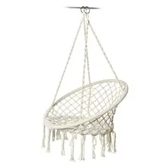 GENERICO - Silla Hamaca Colgante Columpio Terraza Beige (0)