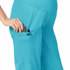 WONDERWINK - PANTALÓN CLÍNICO MUJER MATERNAL 545 TEAL BLUE
