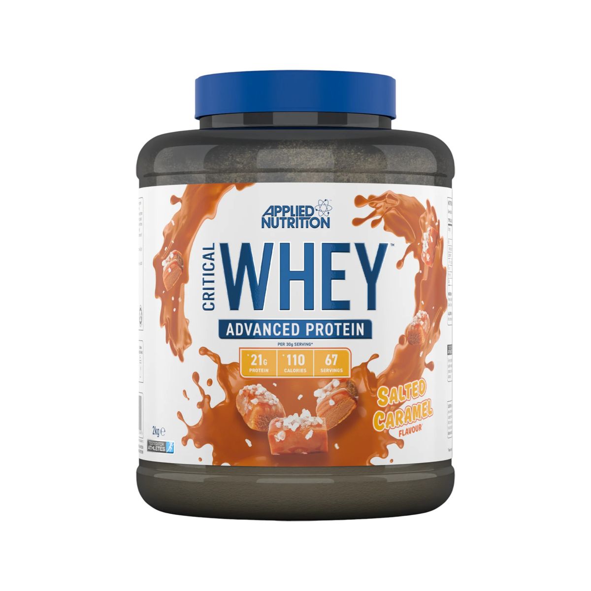 APPLIED NUTRITION - PROTEINA CRITICAL WHEY 2KG 67 SV SALTED CARAMEL - APPLIED NUTRITION