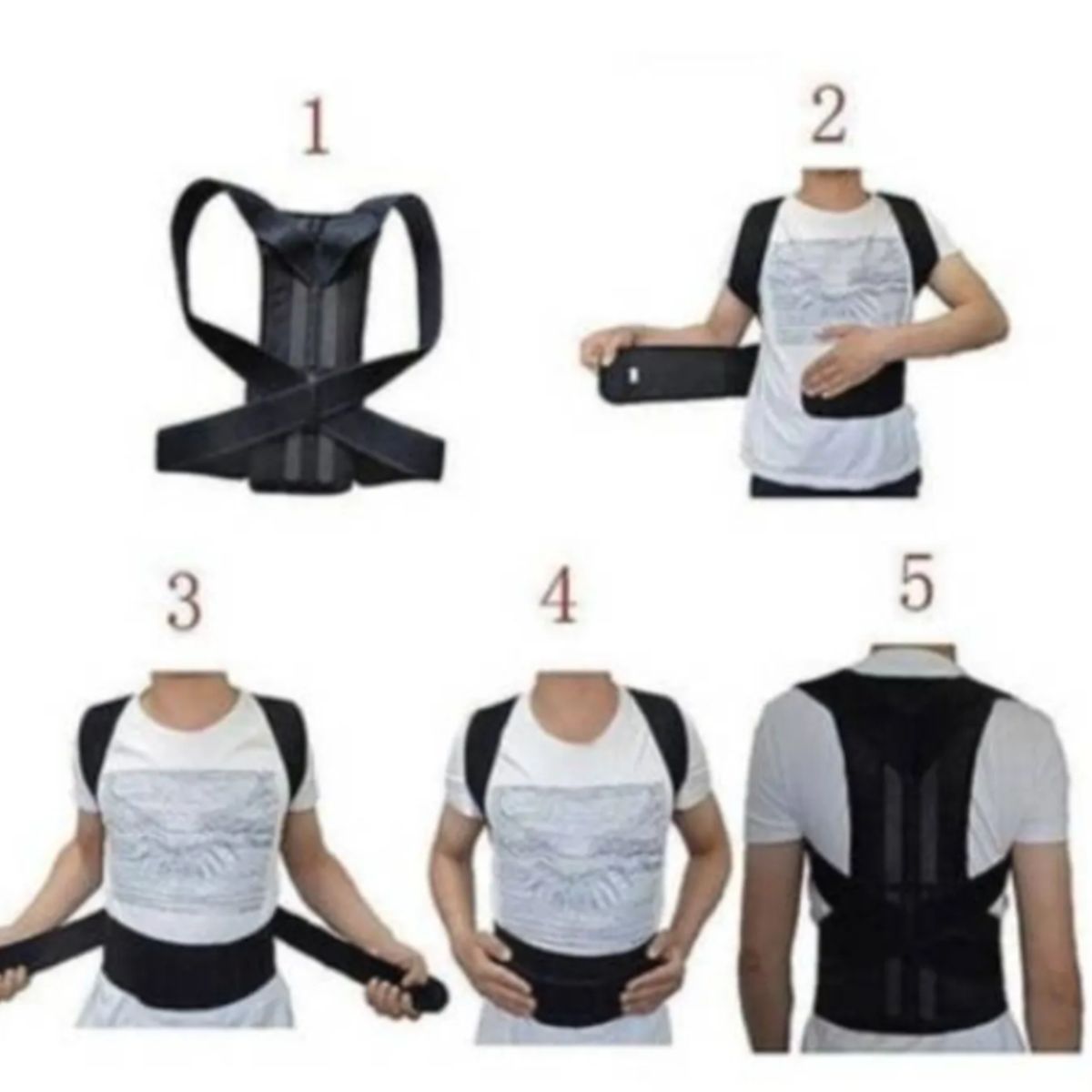 CHINA - Corrector de Postura Soporte Lumbar - Magnetoterapia - Tallas S