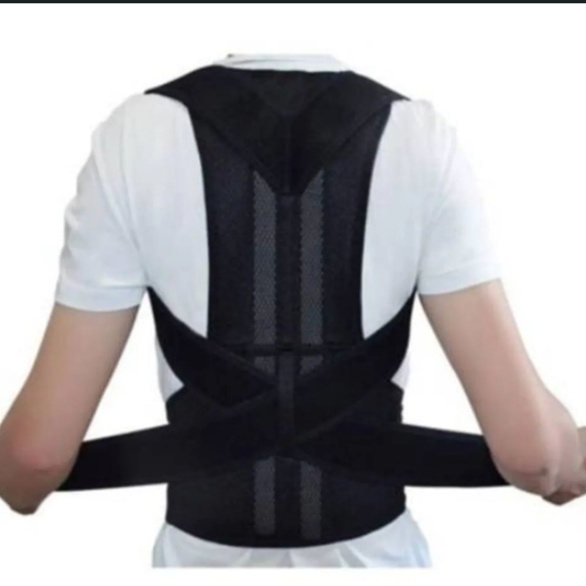 GENERICO - Corrector de Postura Soporte Lumbar - Magnetoterapia - Tallas XXL