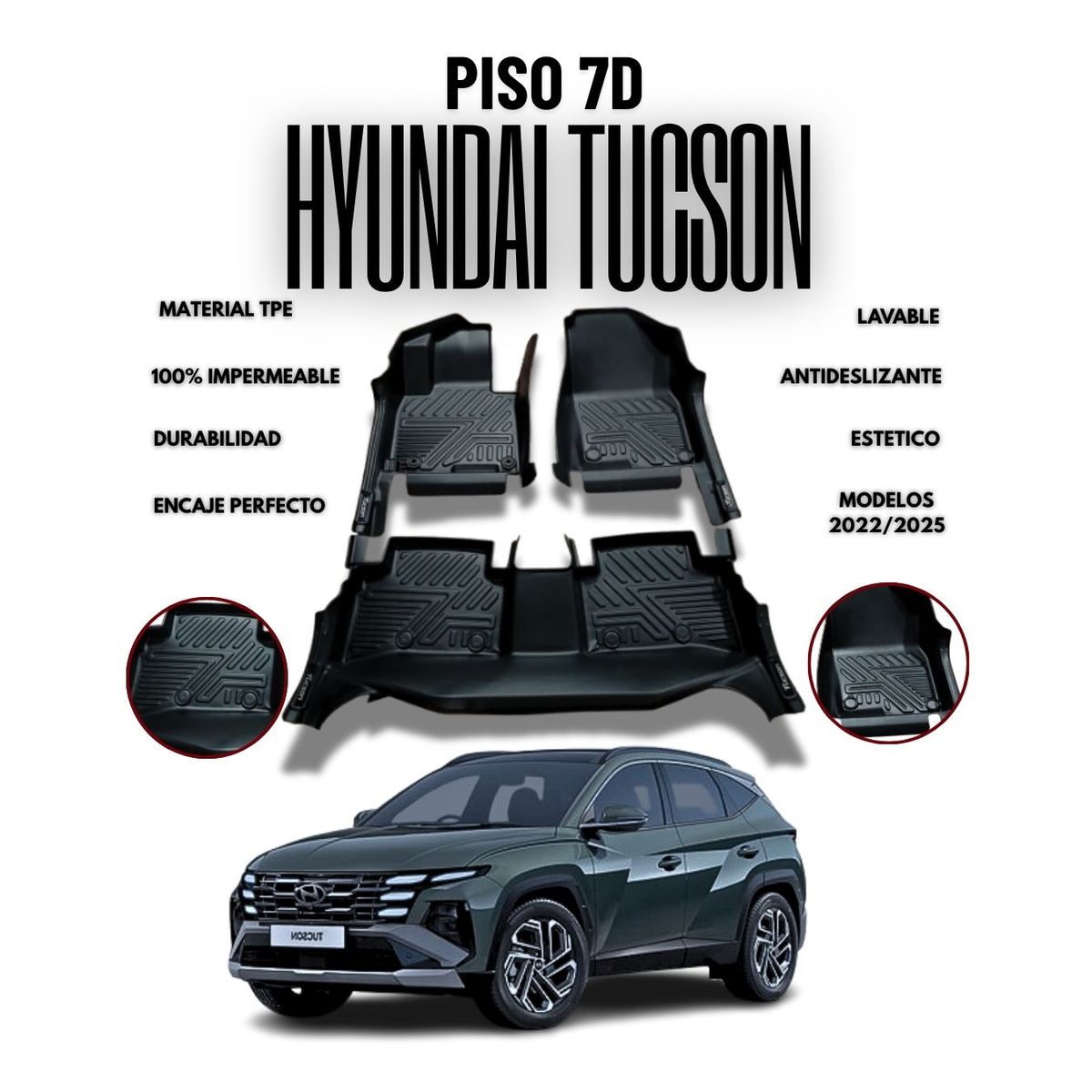 GENERICO - KIT PISO DE TERMOPLASTICO RIGIDO