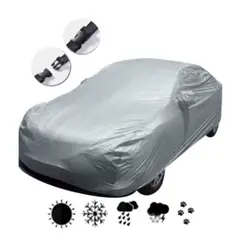 GENERICO - Carpa Para Autos Impermeable Cubre Sol y Agua XLLMS