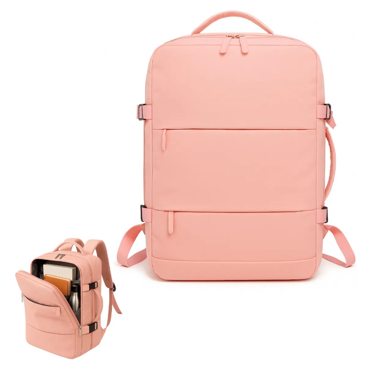 GENERICO - Mochila De Viaje Impermeable Laptop 15.6 Capacidad 20l