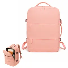 GENERICO - Mochila De Viaje Impermeable Laptop 15.6 Capacidad 20l