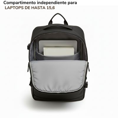 Imagen 2 del producto Mochila De Viaje Impermeable Laptop 15.6 Capacidad 20l