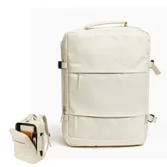 GENERICO - Mochila De Viaje Impermeable Laptop 15.6 Capacidad 20l