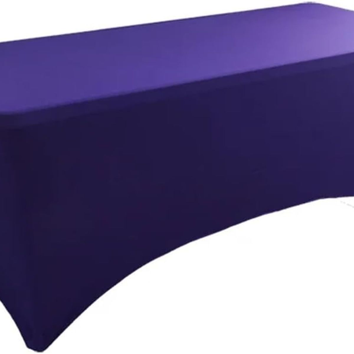RAGNAR - Funda De Mantel Tela Spandex Mesa 183x60x74cm Evento Morado