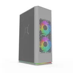 KRONOS - Gabinete Ophion Mini-ITX, 1 cooler, 3.0 USB – Gris