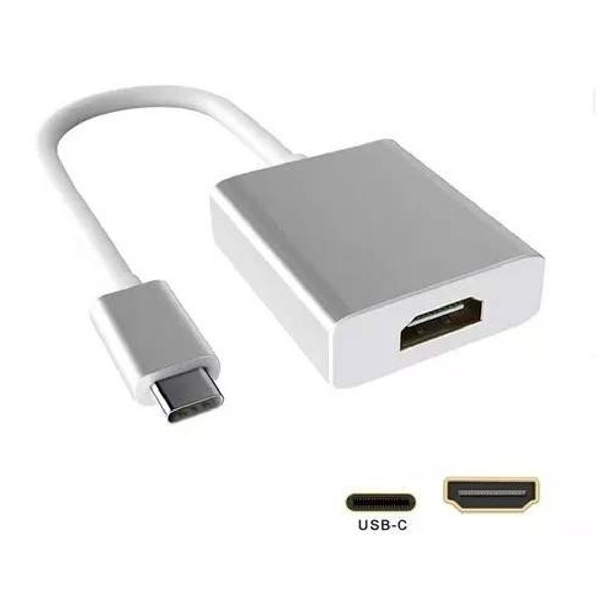 Adaptador Hub Tipo C A Hdmi 4k Usb C 3.1 Macbook Pc, marca GENERICO - Foto 2