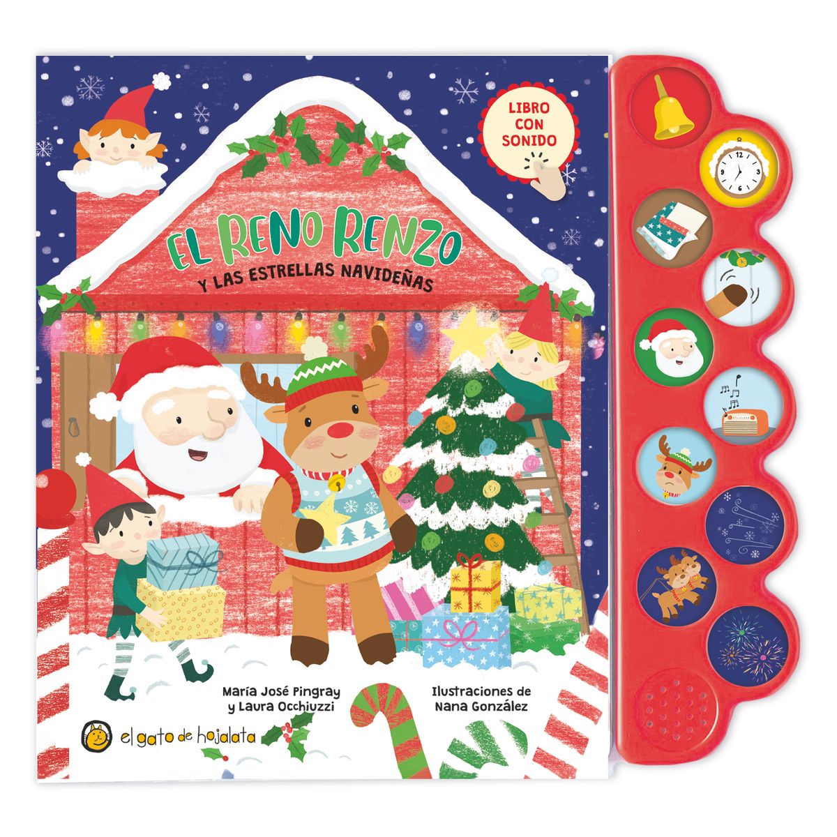 EDITORIAL GUADAL - Libro Sonido Reno Renzo Y Las Estrellas Navideñas