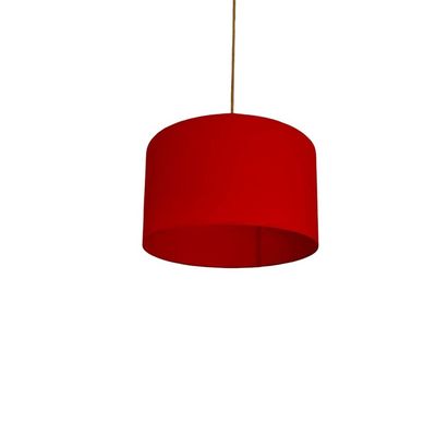 Imagen 2 del producto Lámpara Colgante Tambor Rojo