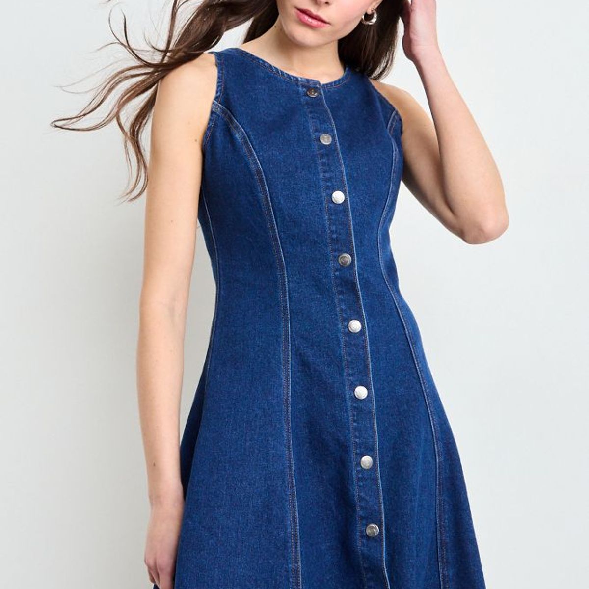 IO - Vestido Mezclilla Mujer Azul Io