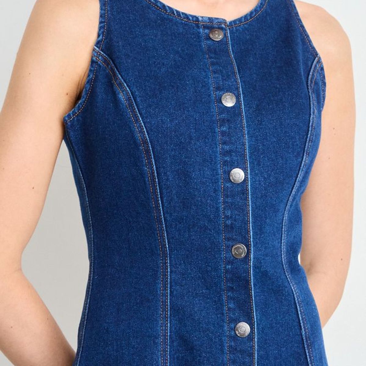 IO - Vestido Mezclilla Mujer Azul Io