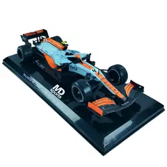 FORMULA 1 - Auto F1 Mclaren MCL35M GP Monaco 2021 Lando Norris Caja Normal 1.24