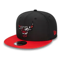 NEW ERA - Gorra 9Fifty Chicago Bulls Seasonal Infill Black