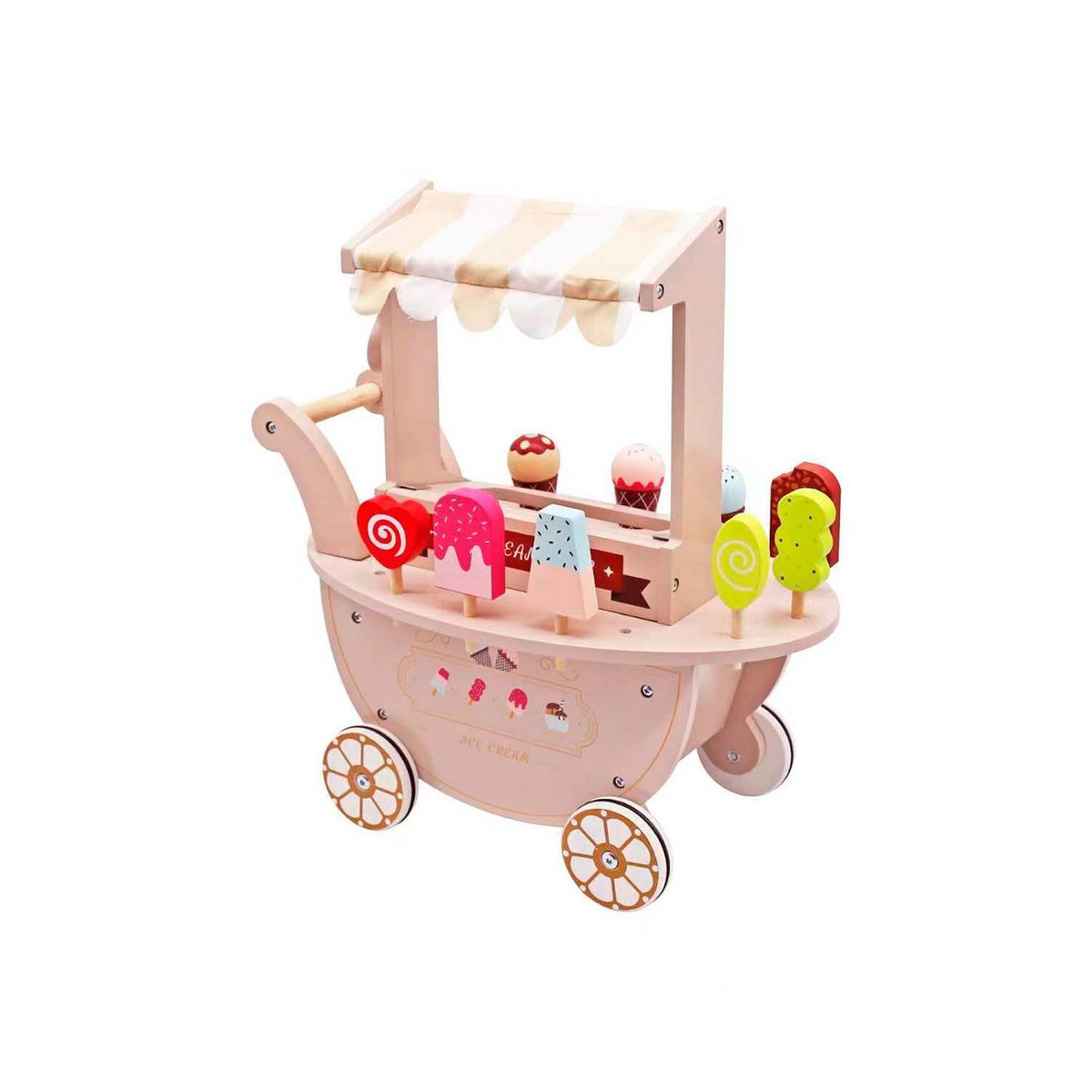 BANDU - Juego Heladería Infantil Niños Madera Bandú