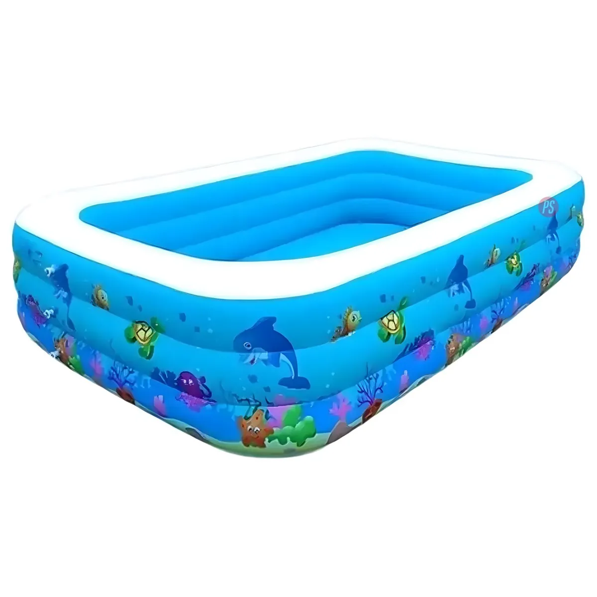 PUNTO STORE - Piscina Inflable Rectangular 180x140cms ¡Diversión Total - PS