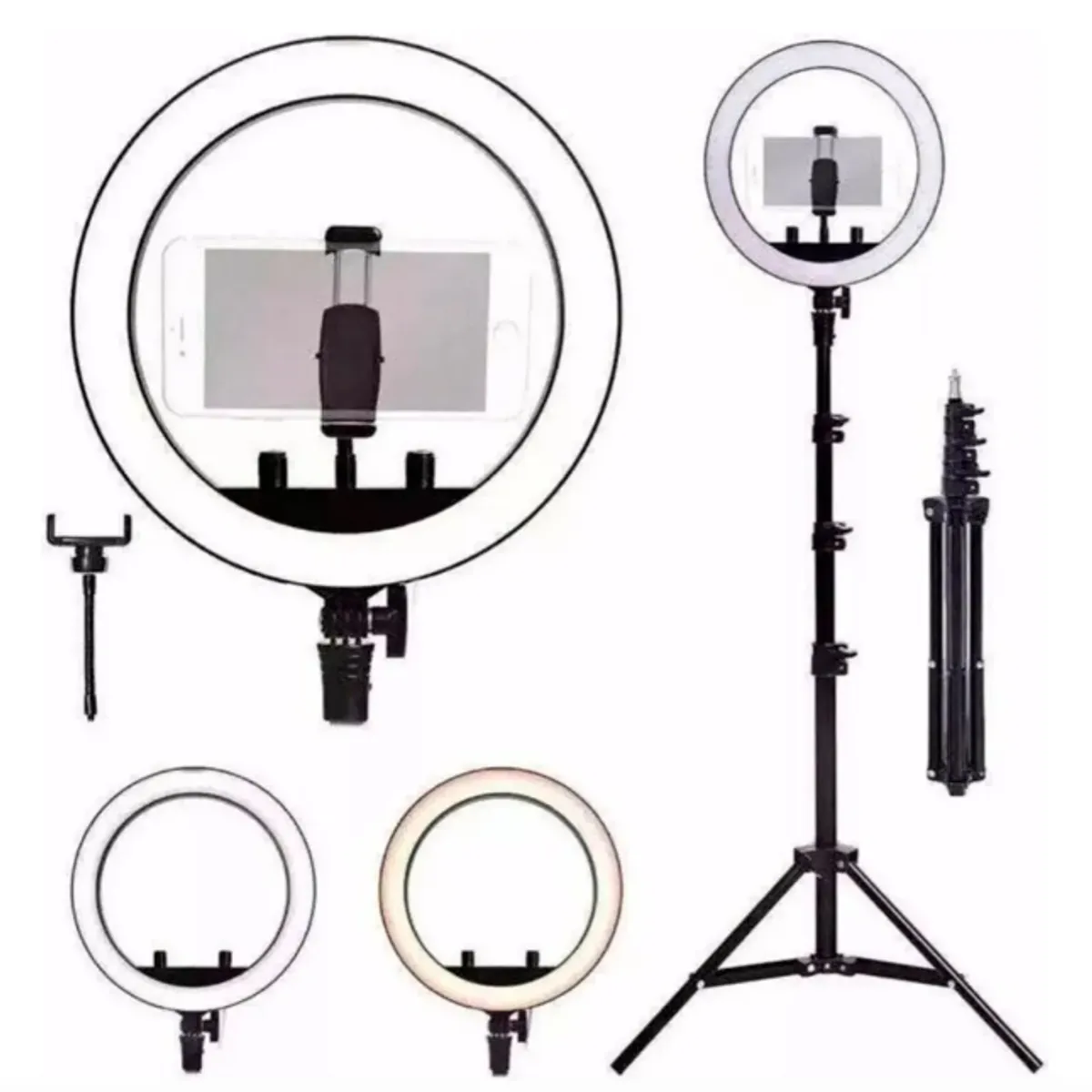 GENERICO - Aro De Luz 26 Cm Fotografia Iluminacion + Tripode 180 Cm