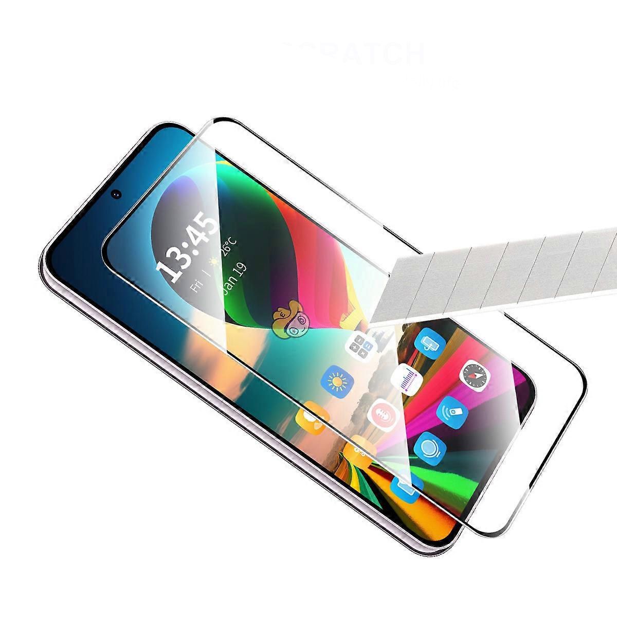 GENERICO - Lamina Para Motorola G56 5G - Templado protector completo