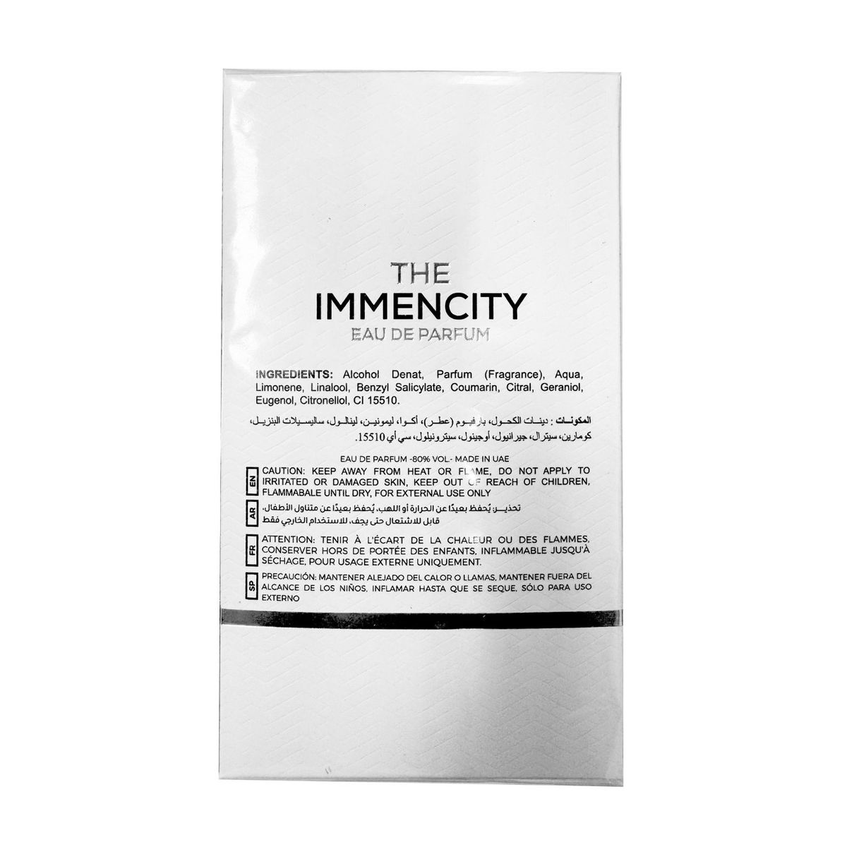 EMPER PERFUMES - Perfume Emper The Immencity Unisex Edp 100 ml
