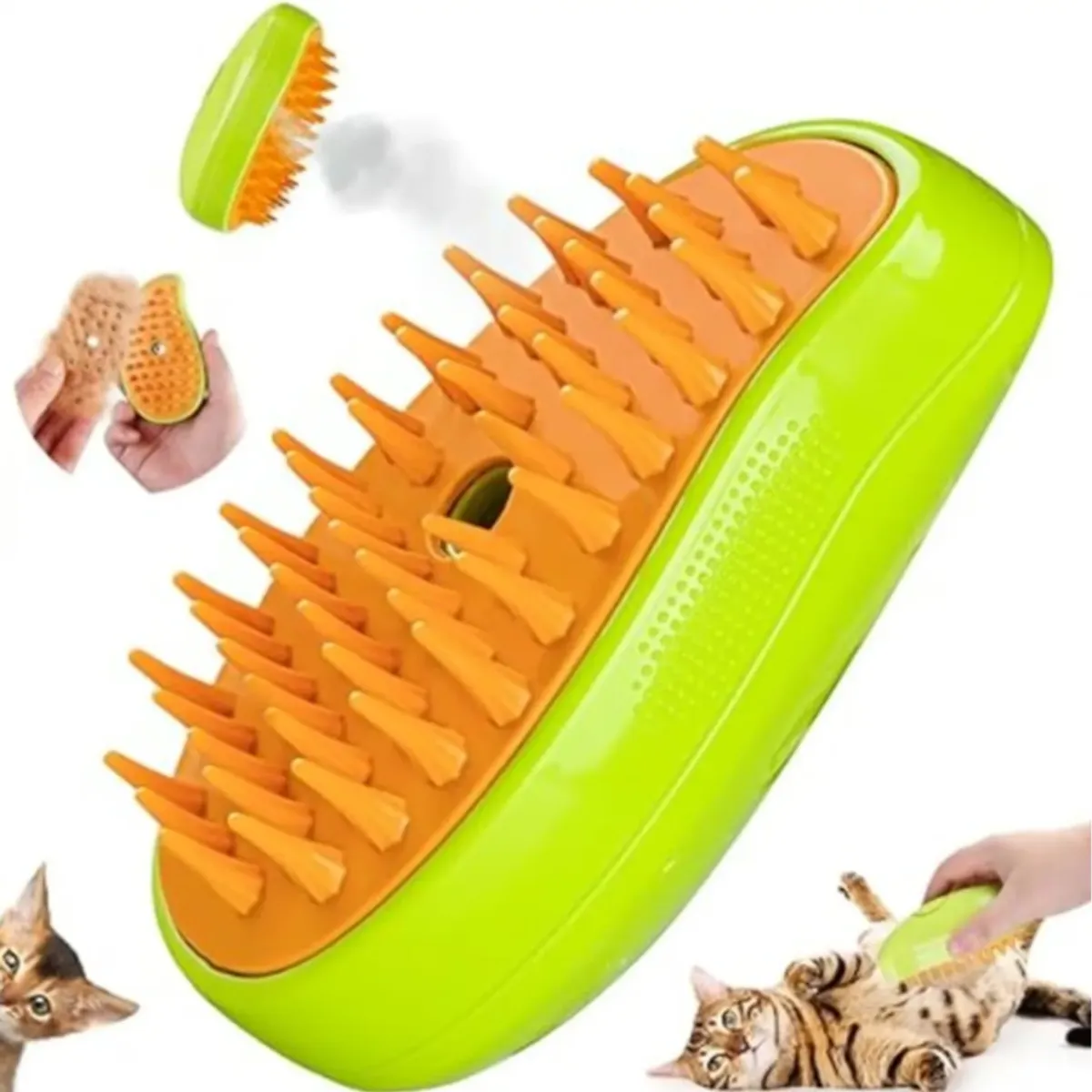 GENERICO - Cepillo De Vapor Para Gatos Cepillo De Vapor Para Gatos