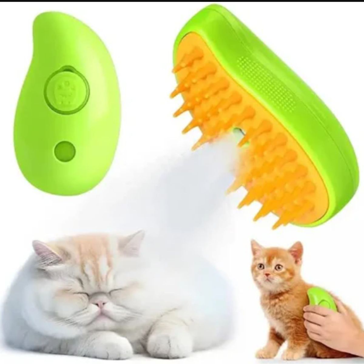 GENERICO - Cepillo De Vapor Para Gatos Cepillo De Vapor Para Gatos