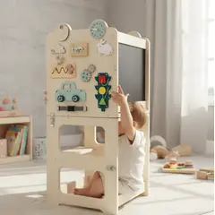 JUGUETERIA ESTELAR - Torre de aprendizaje sensorial Escritorio Montessori