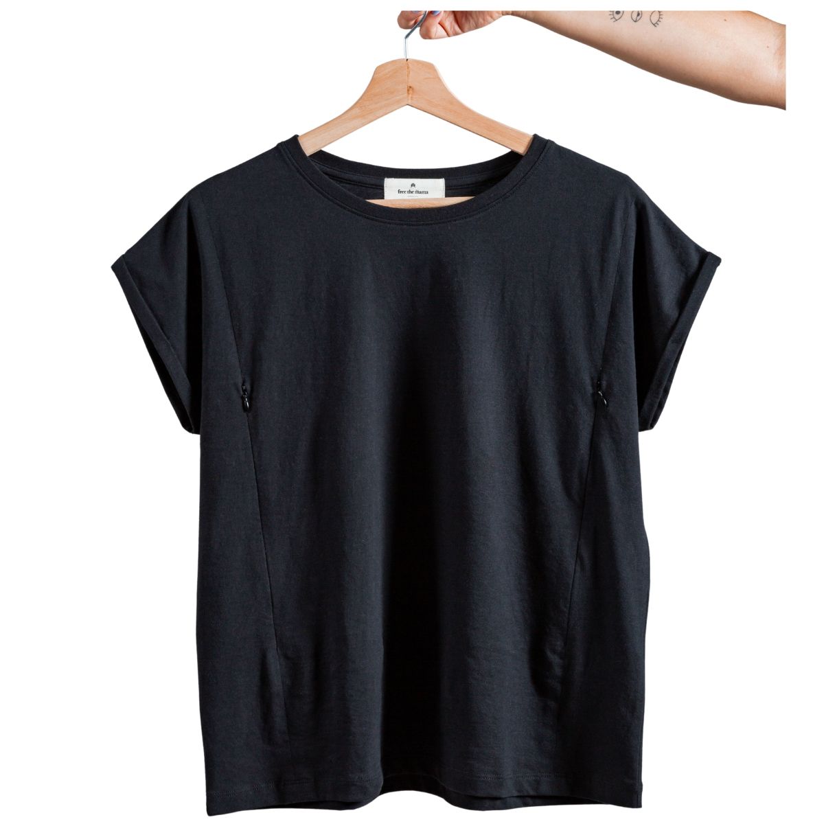 FREE THE MAMA - Polera de lactancia Sahr Basic