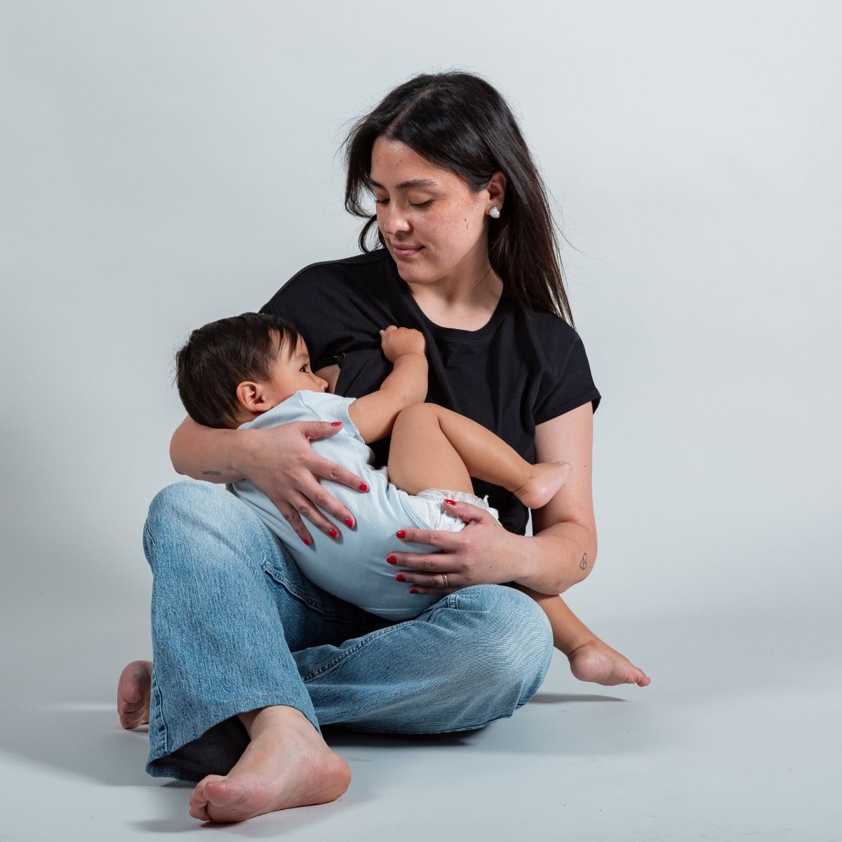 FREE THE MAMA - Polera de lactancia Sahr Basic